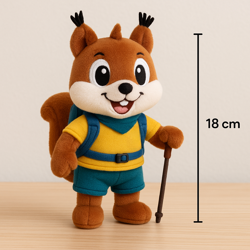 Peluche Boopy Aventurier  -  dès 3 ans